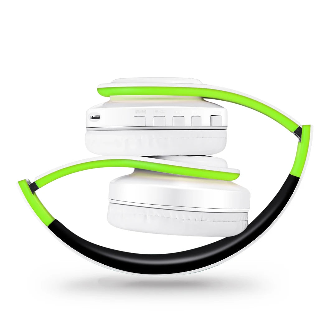 Wireless Bluetooth Stereo Headset Upgrading Sports Overhead Earphone with Mic for Smart Phone TV PC Tablet - Music