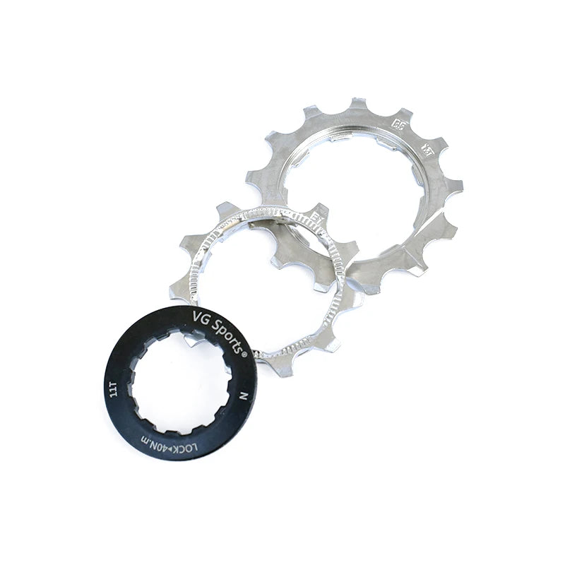 VG Sports All Size Road Bike 8 9 10 11 Speed Velocidade Bicycle Freewheel 11-25T/28T/32T/36T Bicycle Cassette Freewheel Sprocket