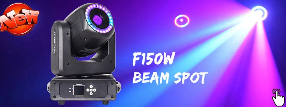 60W Mini Led Dmx Gobo Moving Head Spot Light For Club Dj Stage Lighting Party Disco Wedding Event