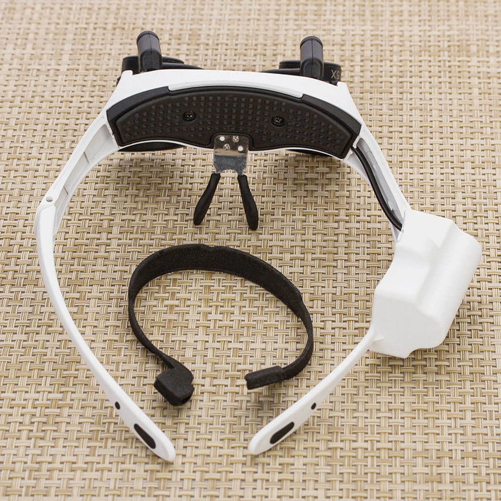 LED Jeweler's Loupe Magnifier, 10X to 25X