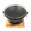 Cast Iron Charcoal Camping Stove for Outdoor Cooking
