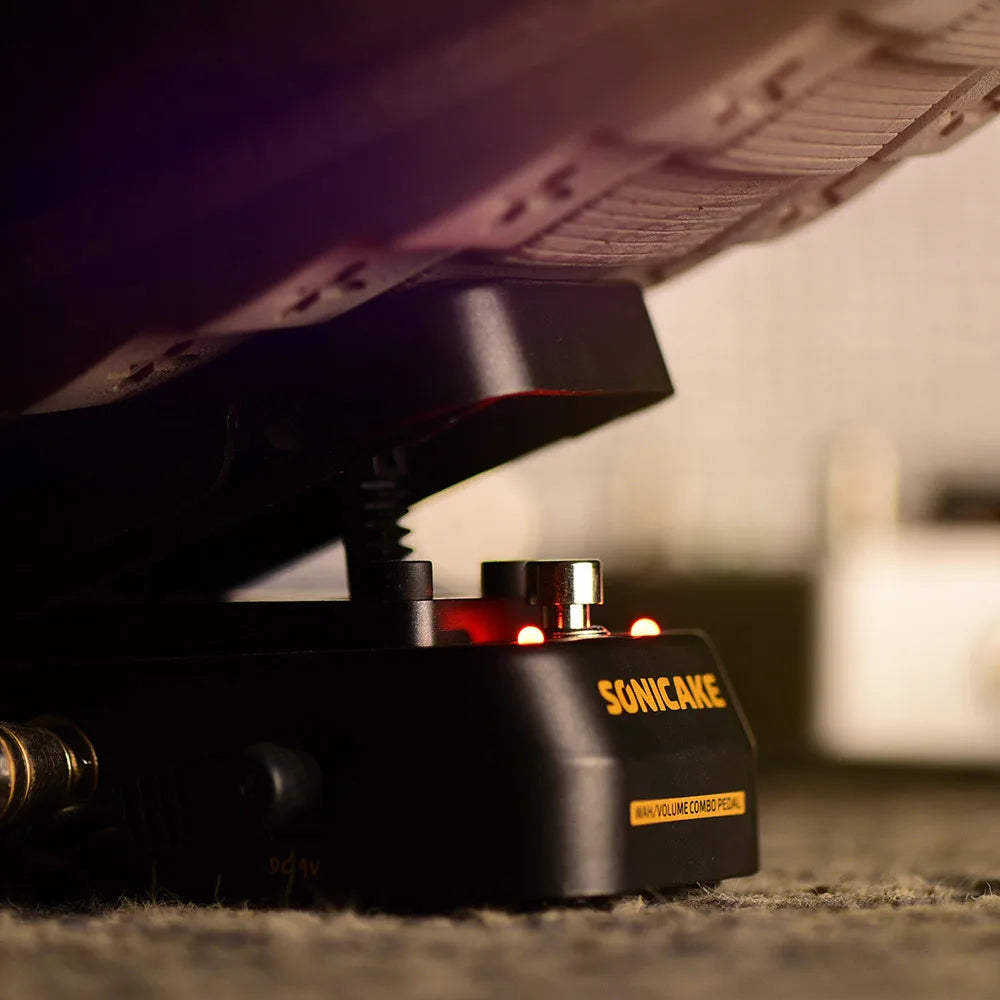 SONICAKE Local VolWah Pedal Active Volume Control And Wah-wah Guitar Expression Pedal Shipping from US