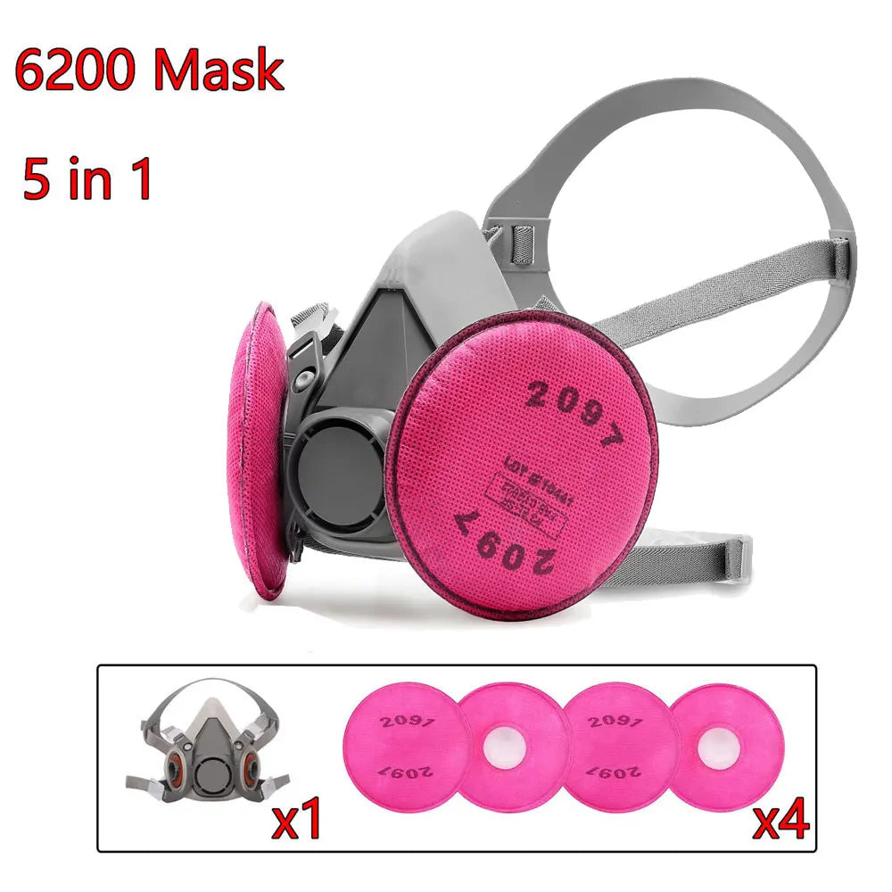 Half Face Respirator Mask Kit