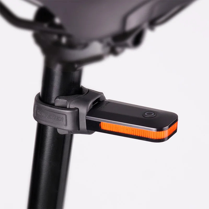 CL01 Pro Bike Rear Light Bicycle LED Taillight USB-C Rechargeable Auto On-off Brake Sensor Side Visibility Lightweight Compact ABM25 Update Mount