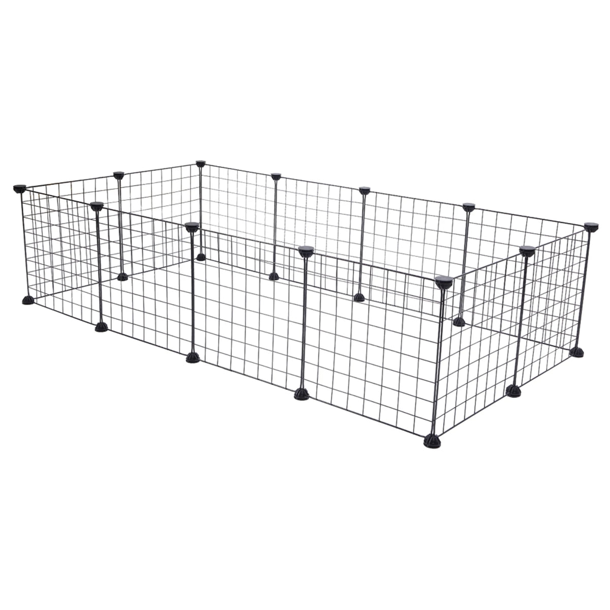 Pet Playpen Small Animal Cage Indoor Portable Metal Wire Yard Fence for Animals Guinea Pigs Rabbits Kennel Crate Fence Tent