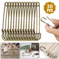 30Pcs/Lot Large Safety Pins Heavy Duty Blanket Pins DIY Sewing Tools Accessory