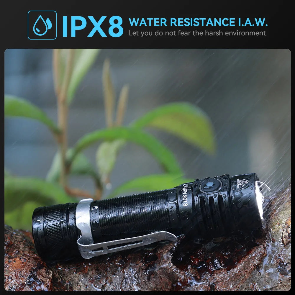 Sofirn SC18 1800lm Rechargeable EDC Flashlight
