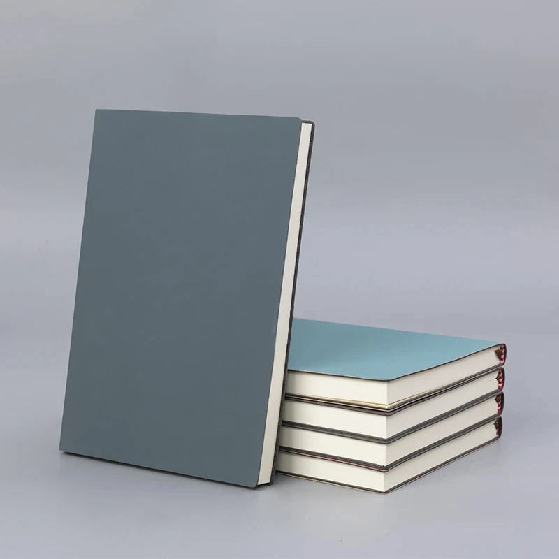 A5 PU Leather Softcover Notebook, Waterproof Journal for Writing Diary, Cute Travel Note Taking Planner for Office School Supplies, Gift for Women Men