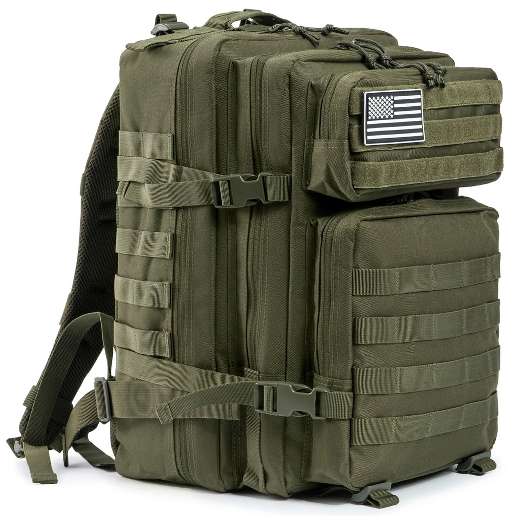 45L Large Capacity Outdoor Backpack, 3-Day Hiking and Camping Rucksack