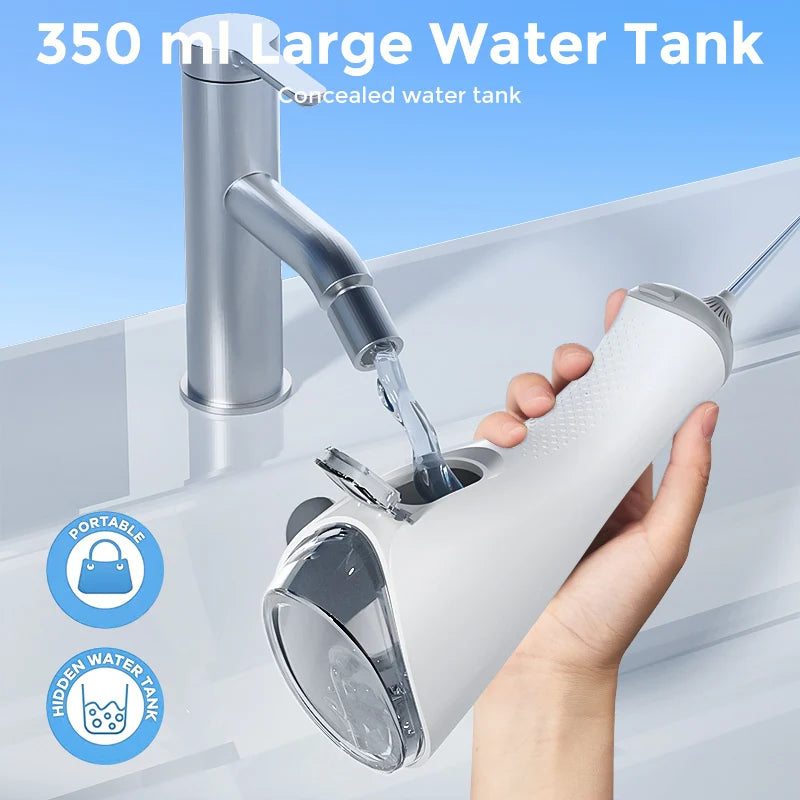 Sejoy Water Flosser Teeth Picks 6 Jets 6 Modes Portable Cordless Water Floss for Teeth Cleaner Oral Picks
