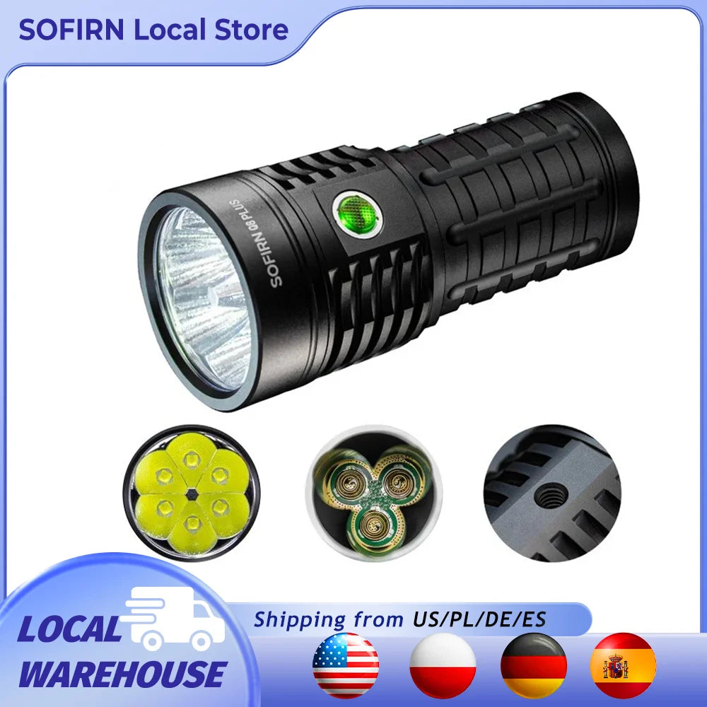 Sofirn Q8 Plus 16000lm USB-C Flashlight