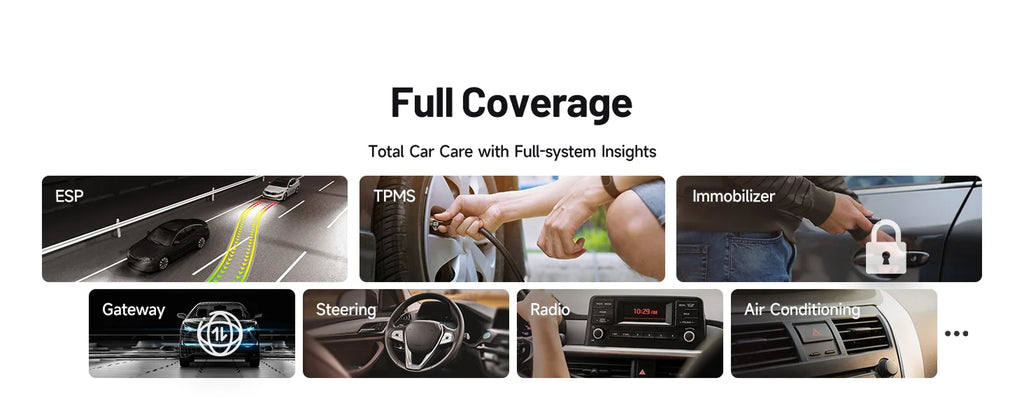Carpal-1 OBD2 Scanner Bluetooth for Car All System Diagnostic Tool iOS Android Vehicle Health Check Smog Check Battery Test