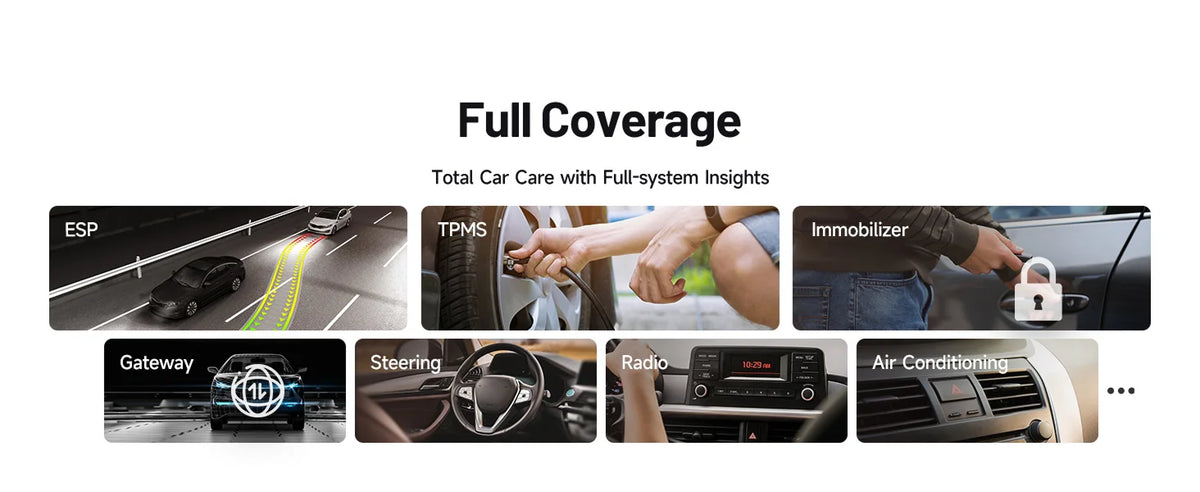 Carpal-1 OBD2 Scanner Bluetooth for Car All System Diagnostic Tool iOS Android Vehicle Health Check Smog Check Battery Test
