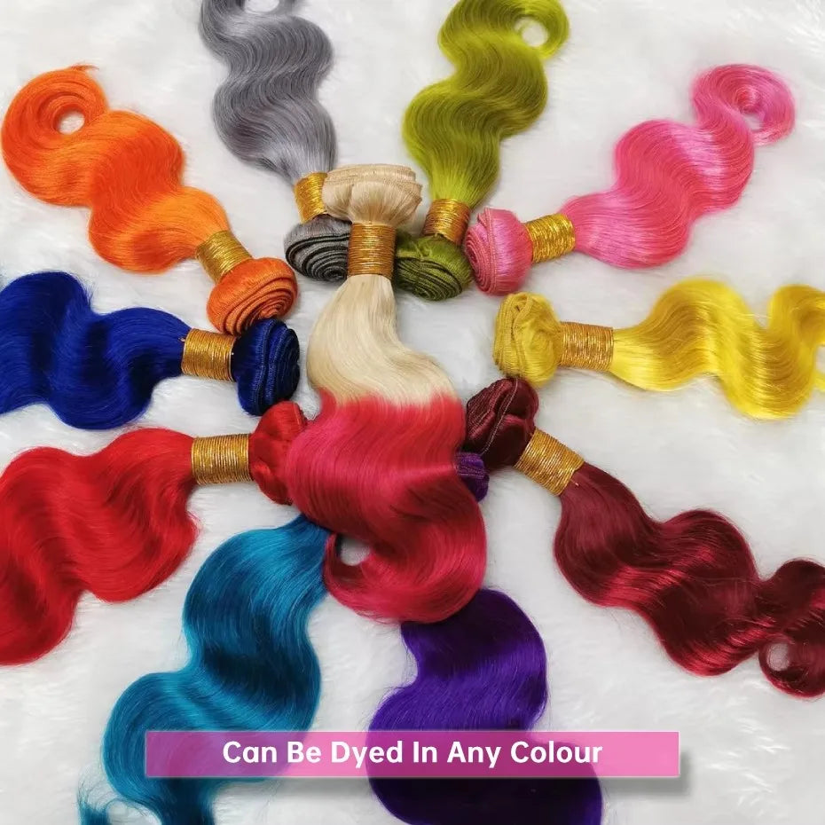 613 Blonde Body Wave Human Hair Bundles