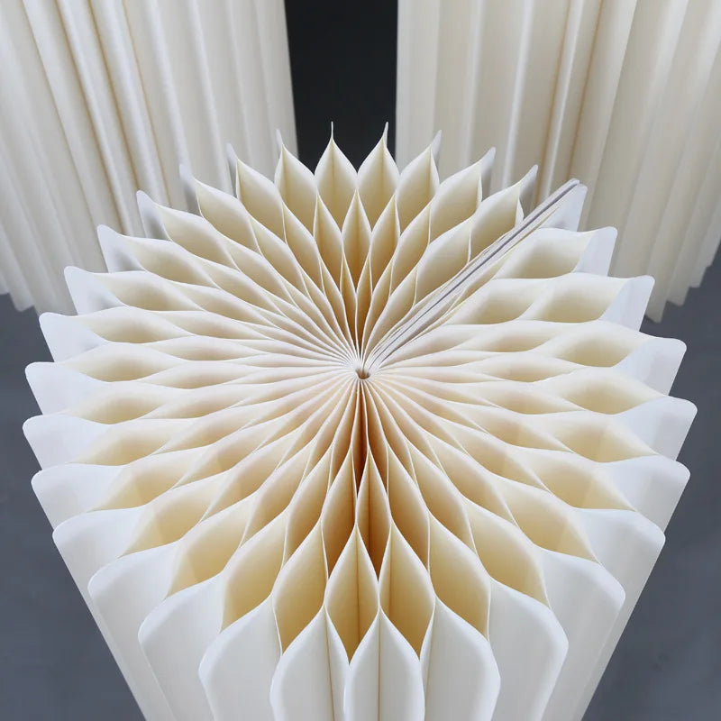 Cylindrical Paper Folding Wedding Flower Road Ornament ShopWindow Origami Decoration Cake Stand Dessert Table DIY Party Supplies