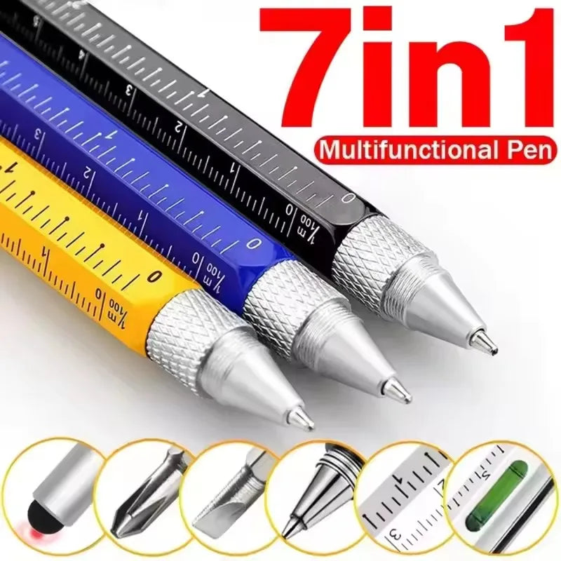 7-in-1 Stylus Pen with Screwdriver & Ruler