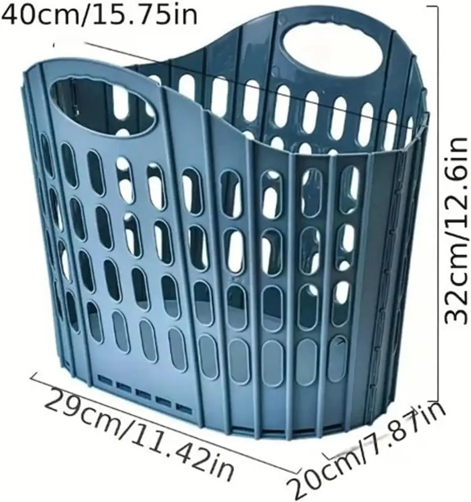 Foldable Laundry Basket – Modern, Portable & Multifunctional for Dirty Clothes Storage