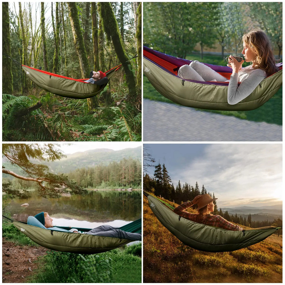 Hammock Underquilt, Insulated 4-Season Under Blanket