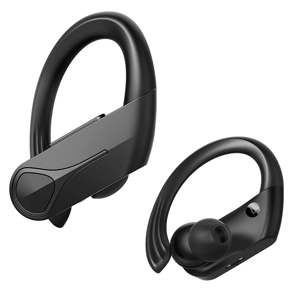 Flame Solo Wireless Earphones TWS Bluetooth 5.4 Earbuds with ENC Noise Cancellation Mic IPX7 Waterproof for Running Sport