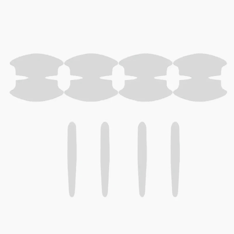 Clear Car Door Handle Protector Stickers, 8 Pack