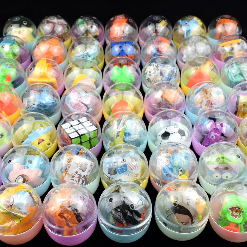 Candy Color Surprise Capsule Toy Balls 10-30 Pack, Party Favors and Classroom Prizes