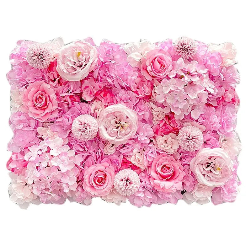 Wedding Decorative Flower Wall Artificial Silk Flowers Home Decoration Accessories Party Backdrop Photography Props Customized