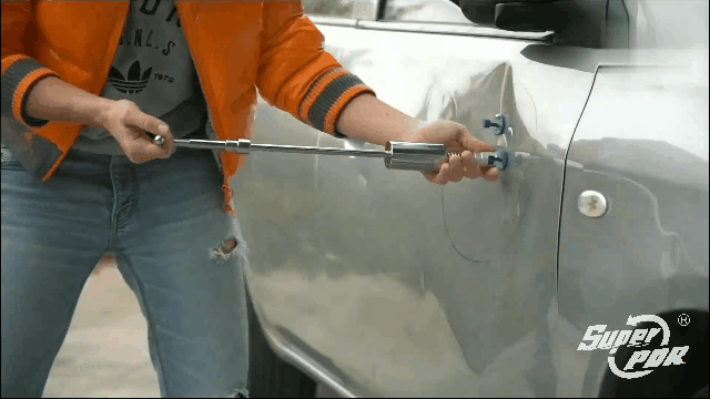 Super PDR Car Body Dent Repair Tool Professional Paintless Dent Removal Tool Set DIY Dent Puller Repair Tool with Slide Hammer