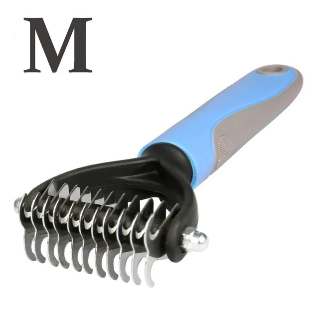 Professional Dog Grooming Brush, Pet Hair Remover Comb for Cats and Dogs