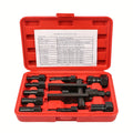 10pcs Practical Bearing Puller Motorcycle Bearing Removal Tool Puller with Box