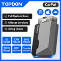 Carpal-1 OBD2 Scanner Bluetooth for Car All System Diagnostic Tool iOS Android Vehicle Health Check Smog Check Battery Test