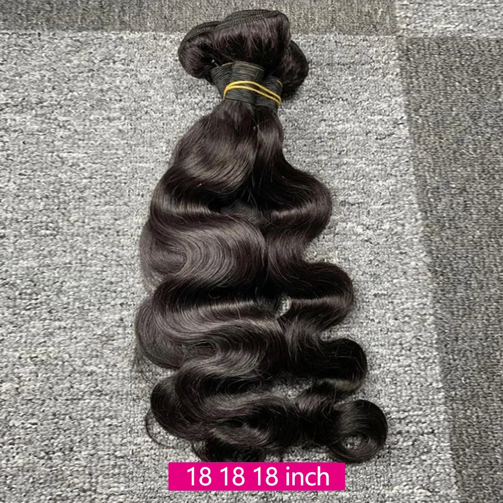 Queenlike Body Wave Human Hair Bundles, 3 Pack