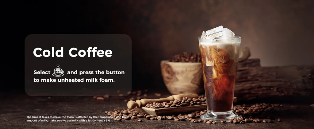Electric Milk Frother Automatic Rotary Foamer for Coffee Cappuccino Latte Hot and Cold Foam Maker Split Type Milk Foamer