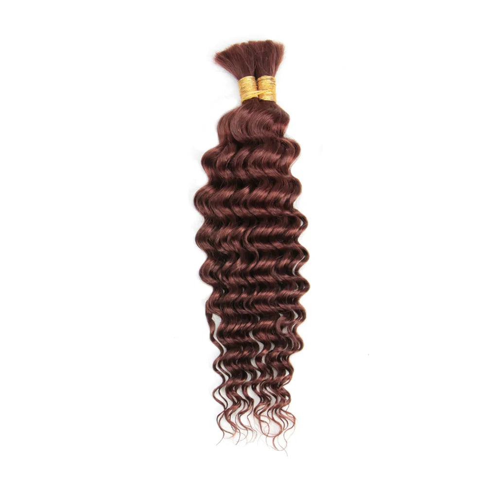 Deep Wave Human Braiding Hair for Boho Braids