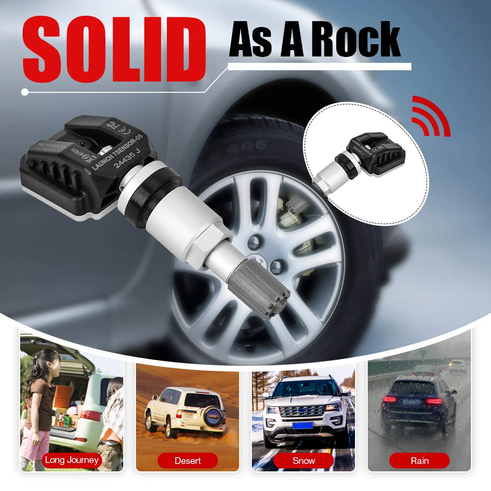 LAUNCH X431 Sensor 2 in 1 RF-Sensor 315MHz/433MHz TPMS Tire Repair Tools Scanner TSGUN Tire Pressure Sensors Tester Programming