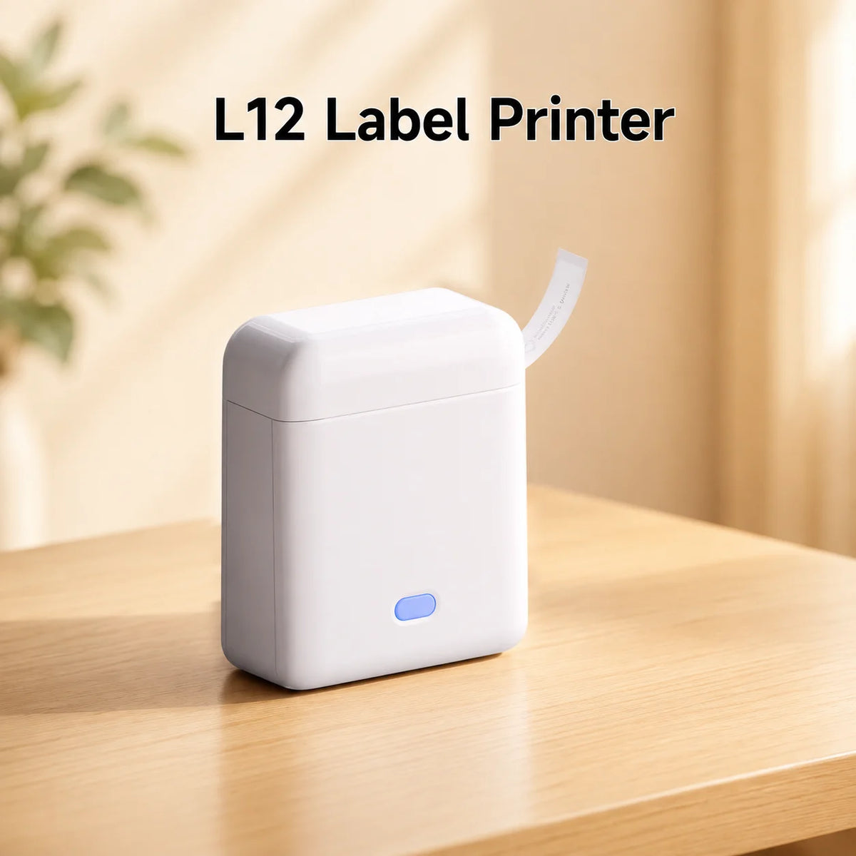 Mini Wireless Thermal Label Printer, Ink-Free
