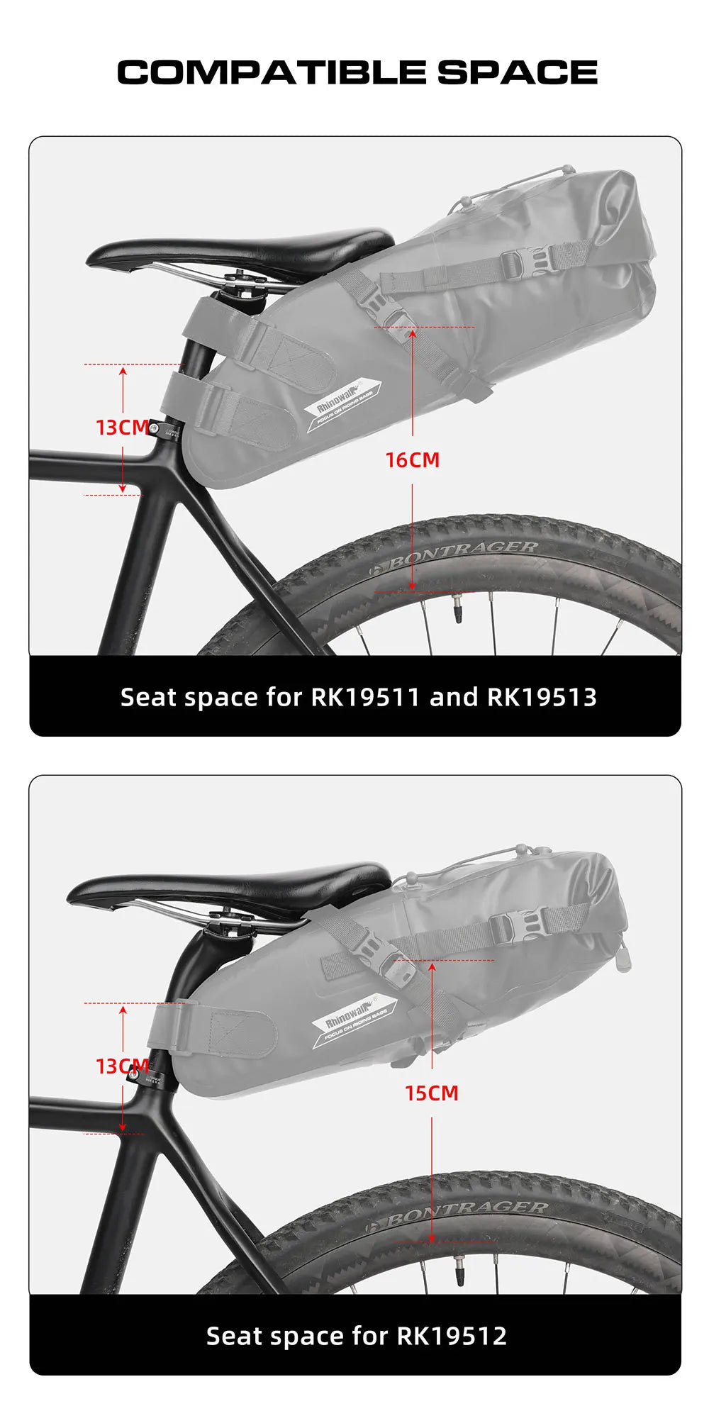 Bicycle Bag 5L-13L Full Waterproof Road Mountain Bike Cycling Rear Rack Bag Luggage Pannier Bike Saddle Accessories