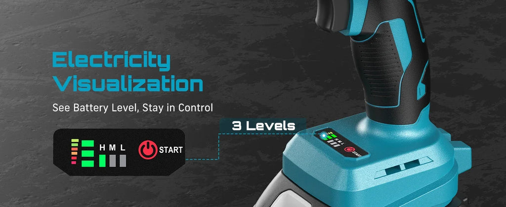 Seesii 3-In-1 Tool Combo Kit Rotary Hammer Drill Impact Wrench Angle Grinder Electric Brushless Cordless Battery Powered Tool Kits with 2x4.0Ah Batteries for Car Home Heavy-duty
