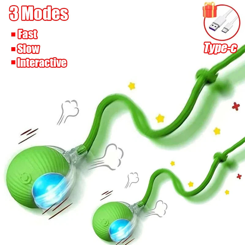 Automatic Rolling Cat Ball Toy