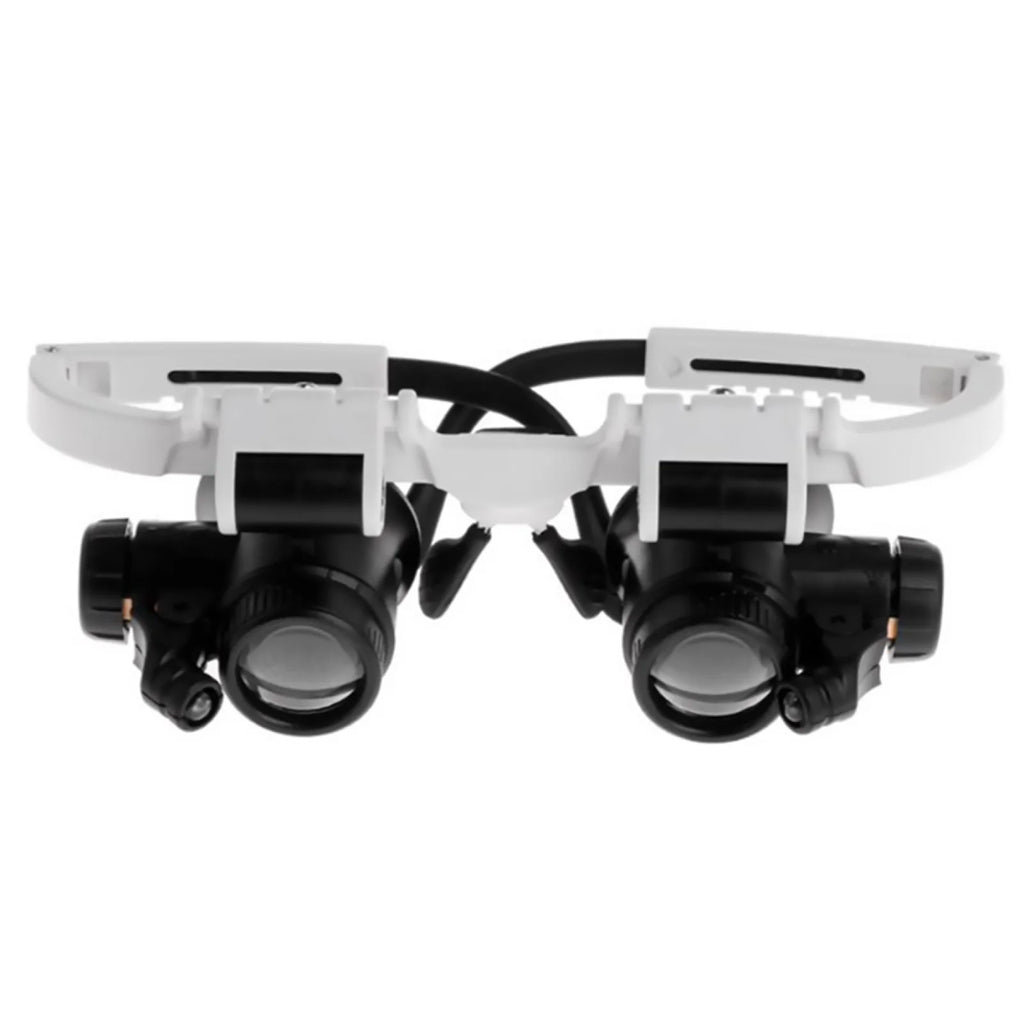 LED Head Magnifier Glasses, 8X–23X