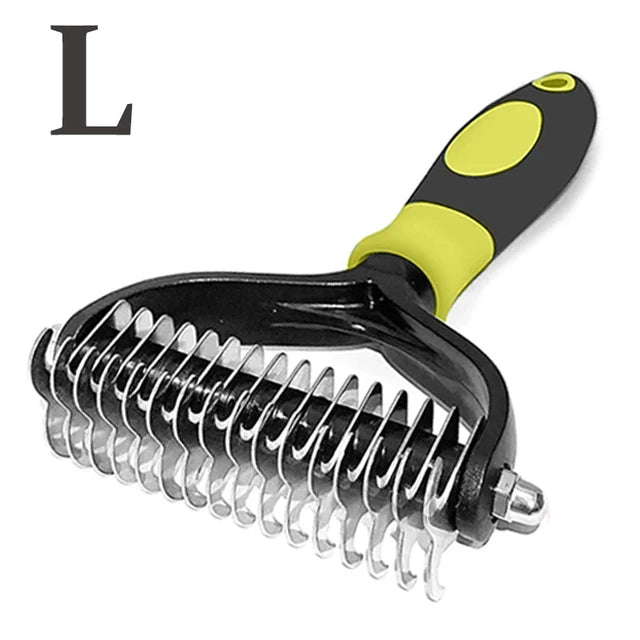 Professional Dog Grooming Brush, Pet Hair Remover Comb for Cats and Dogs