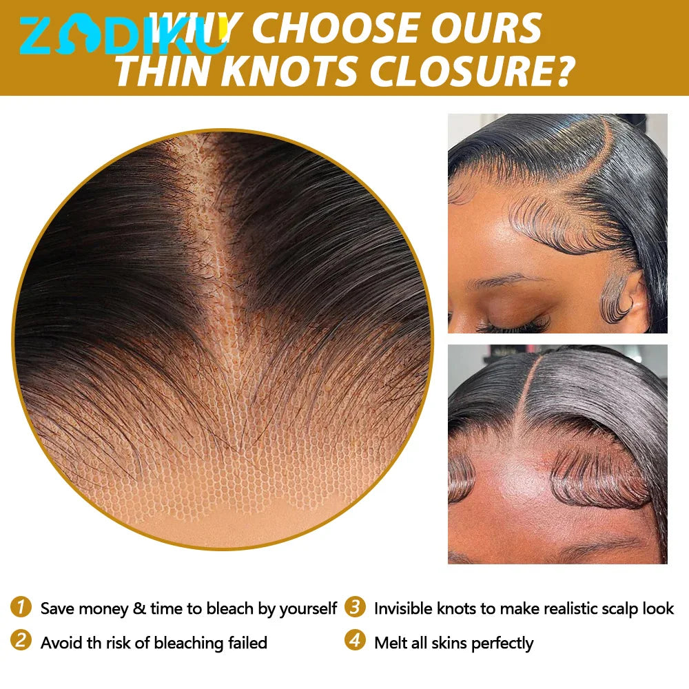 Ear-to-Ear HD Lace Frontal, Straight