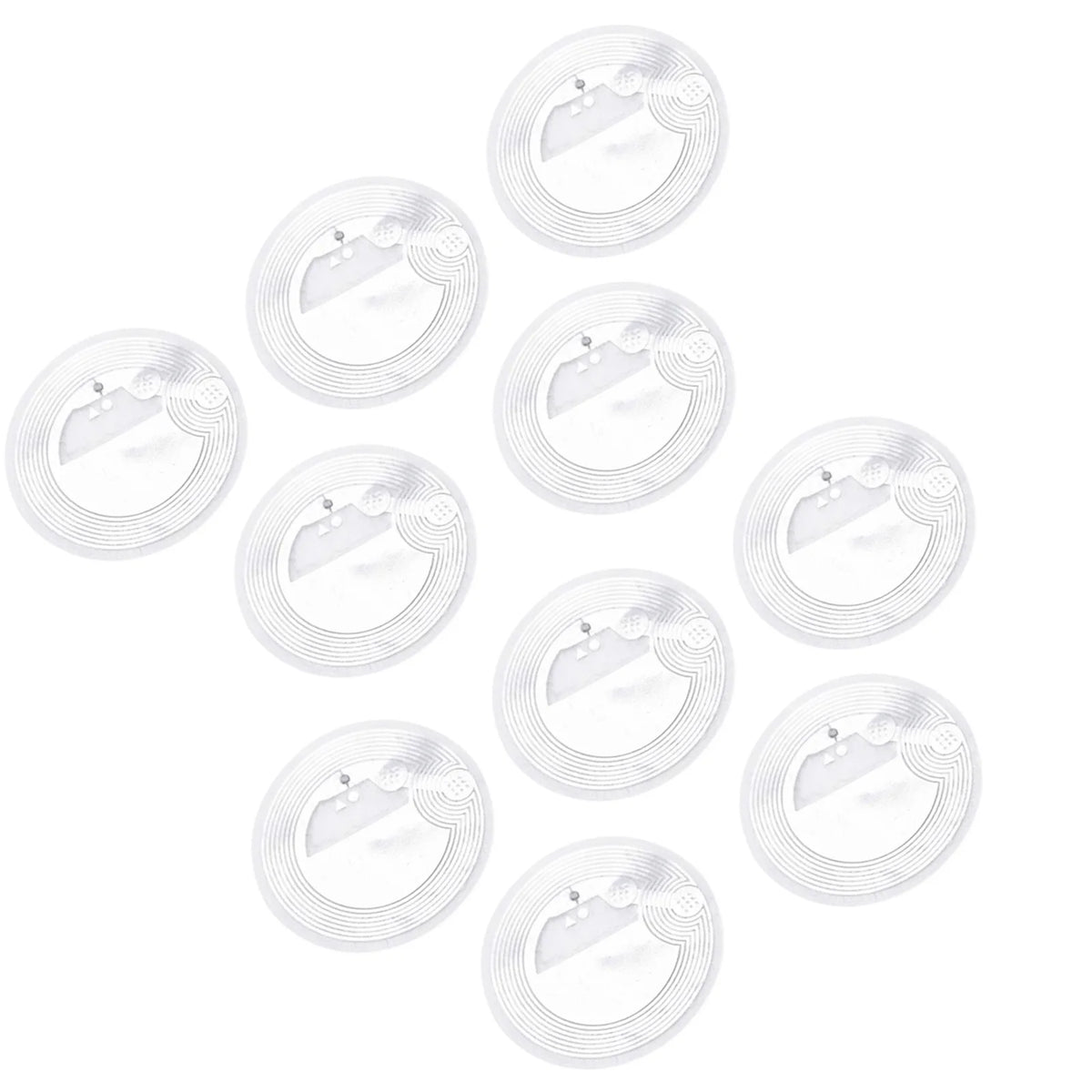 NFC NTAG213 Sticker Tags, 100 Pack