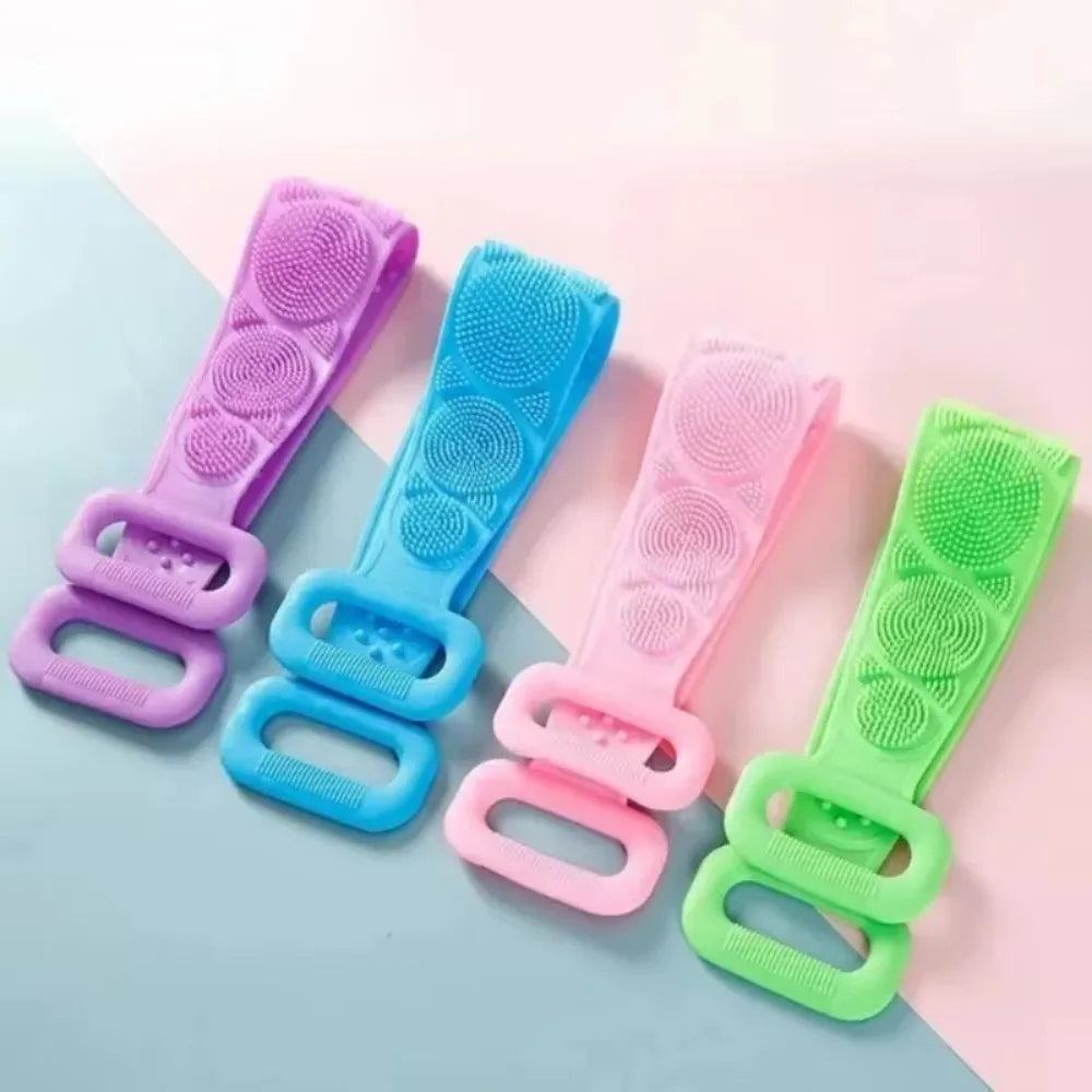 Silicone Back Scrubber Shower Brush