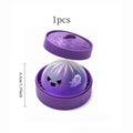 Halloween Ghost Dumpling Squishy Toy with Steamer, Glitter Slow-Rebound Sensory Fidget