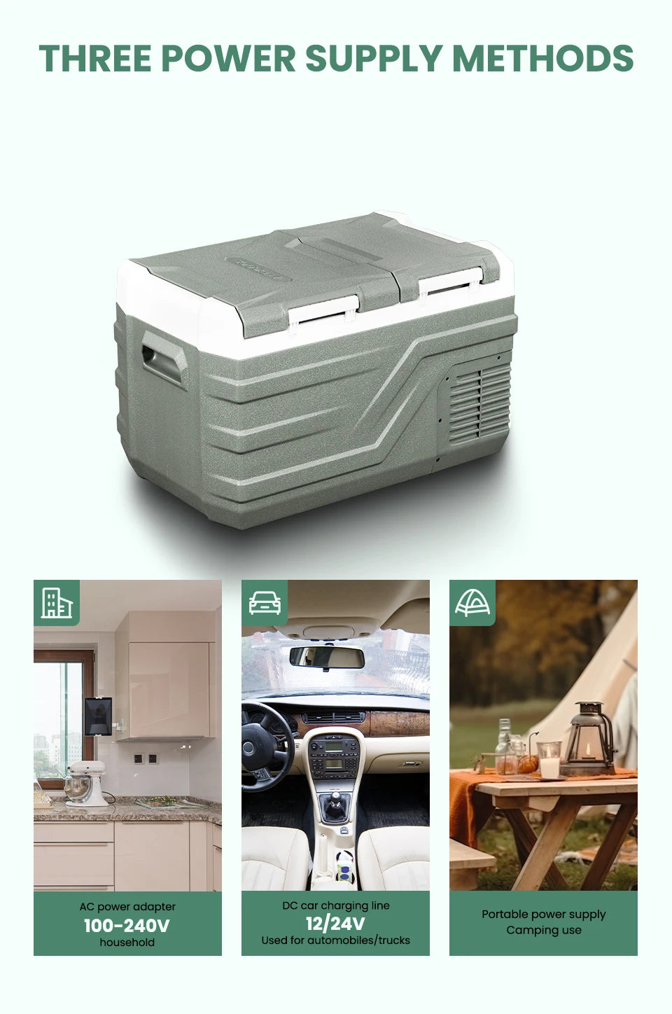 Alpicool NLS 12V Portable Compressor Car Fridge