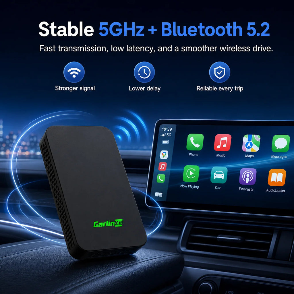 Carlinkit 5.0 Wireless CarPlay & Android Auto Adapter