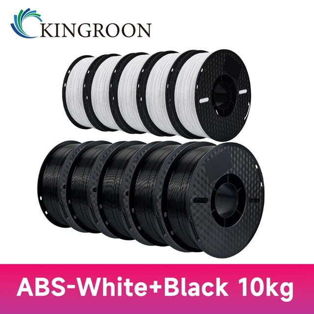 KINGROON PLA/ABS/PETG Filament Bundle, 10kg