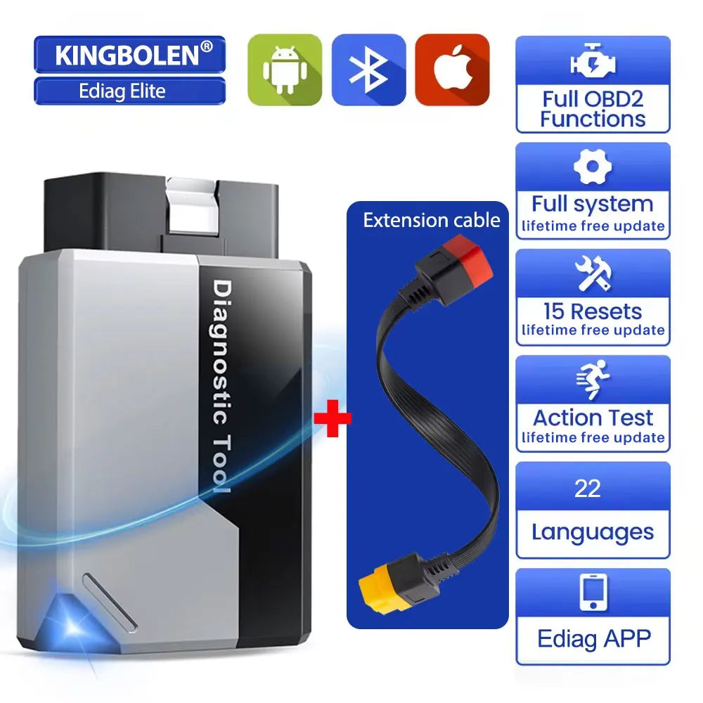 KINGBOLEN Ediag Elite Bi-Directional OBD2 Scanner