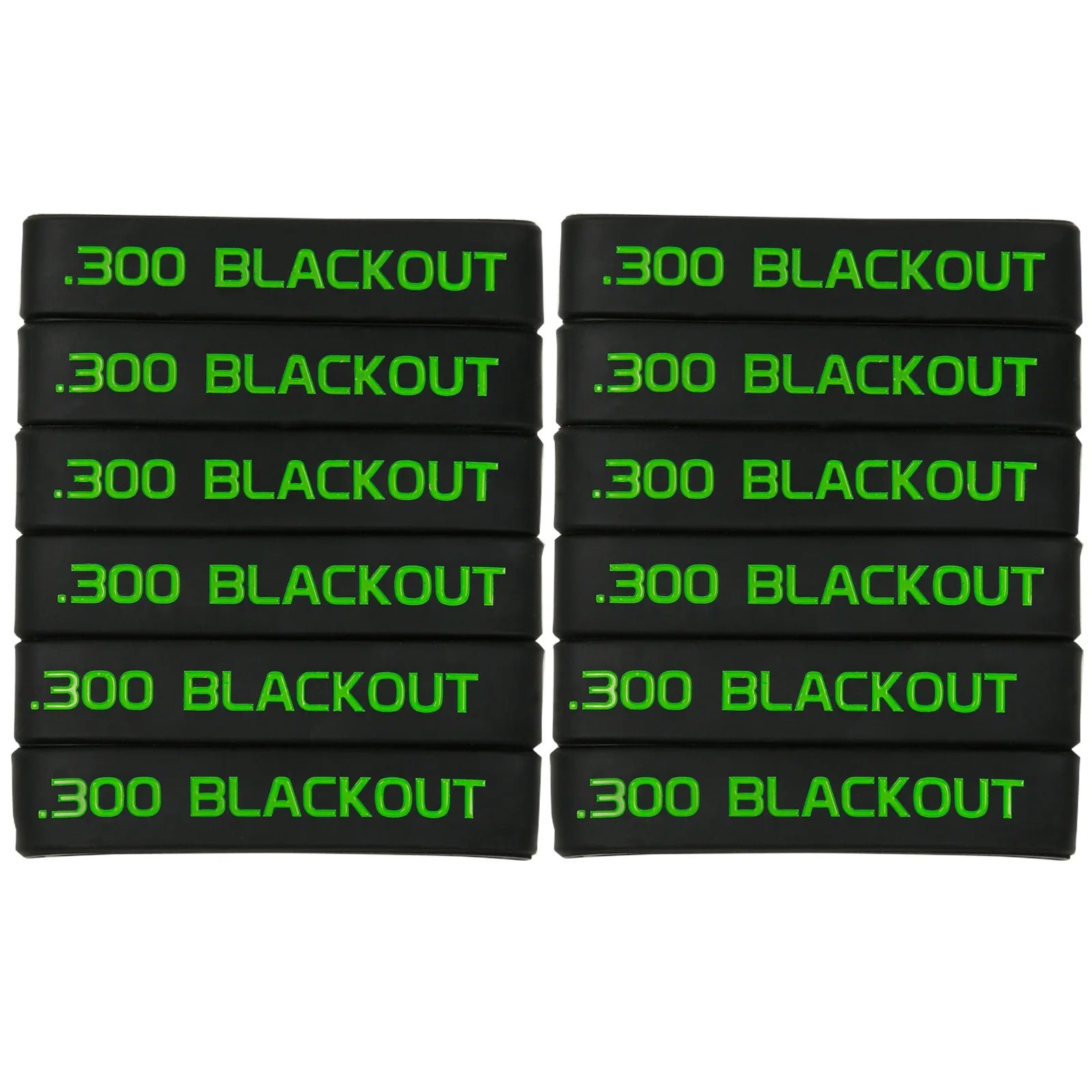 6/12 Pack Magazine Marking Band for 5.56 Nato 300 Blackout Magazine Marking Rubber Band Muti-Colors US Fast Shipping