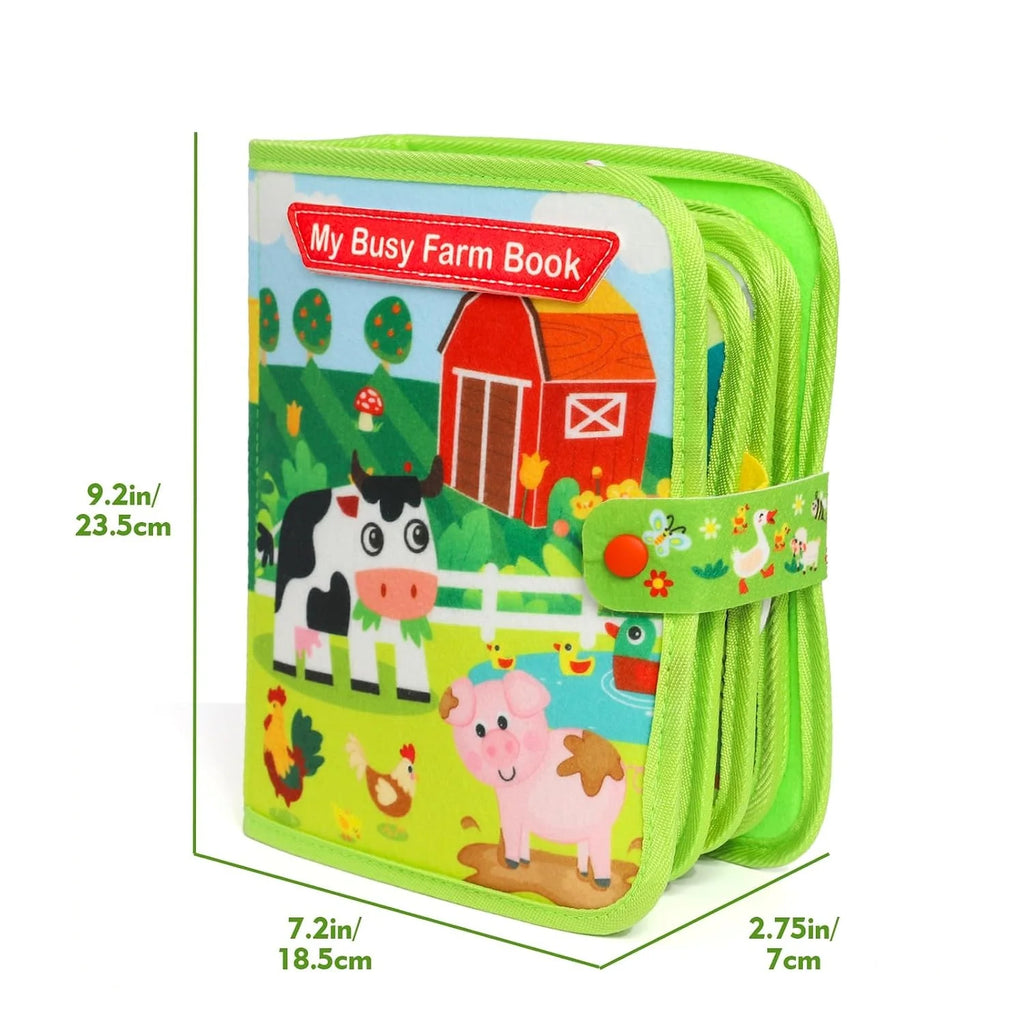 Montessori Farm Busy Book for Toddlers